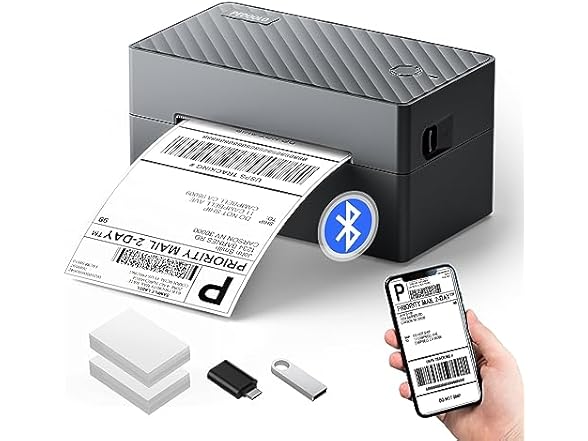 PEDOOLO Bluetooth Thermal Printer Packages