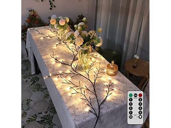 H-Wniniai Birch Fall Garland