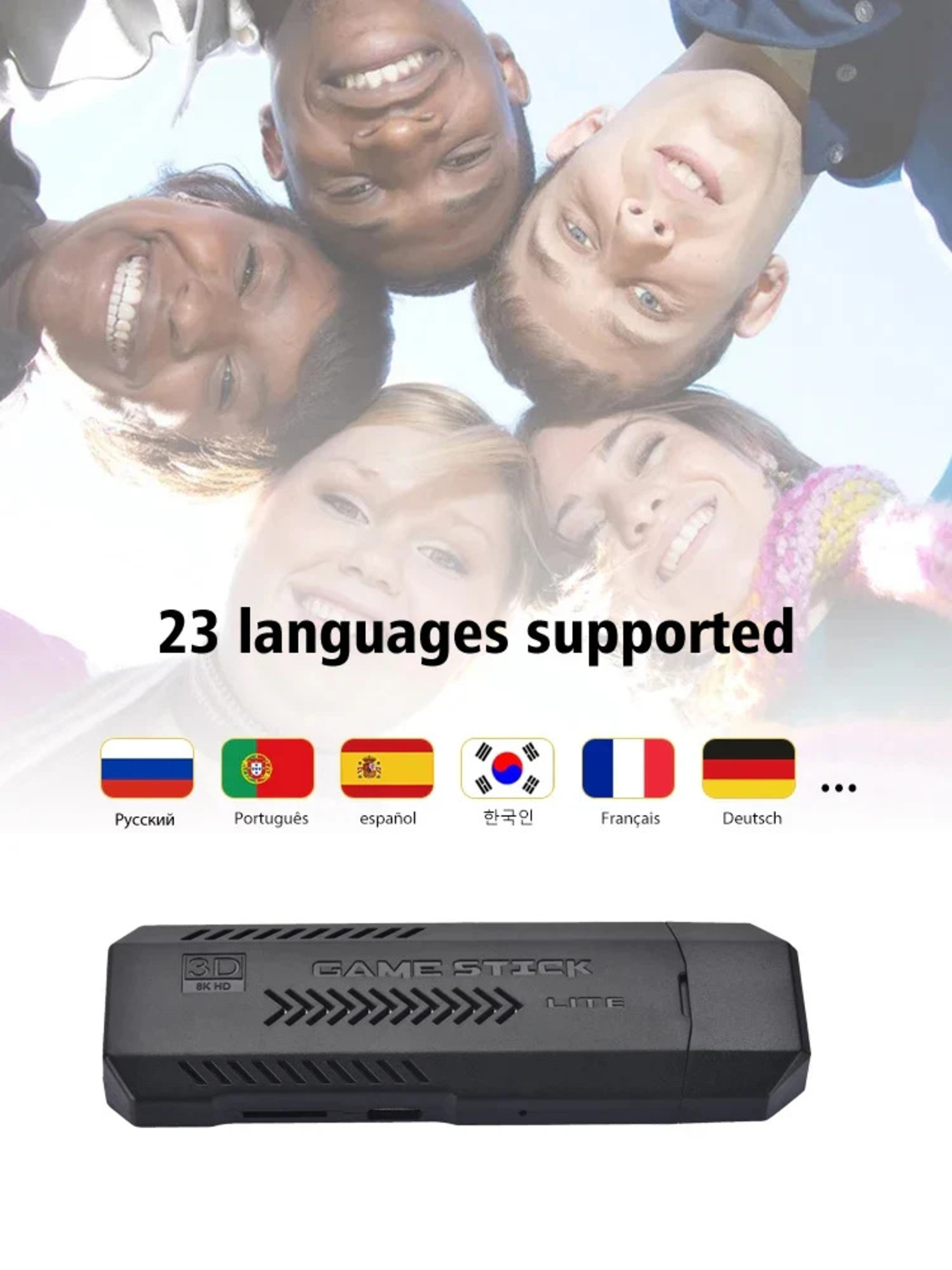 Retro 4K HDMI Game Stick + 2 Controllers - Gallery 34