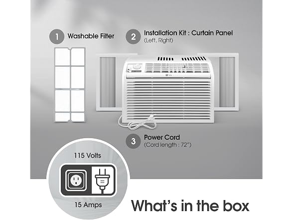 LG LW5023 5000 BTU Window Air Conditioner