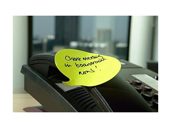 Post-it Notes Die-Cut Shape, Speech Bubble, 3 Pads