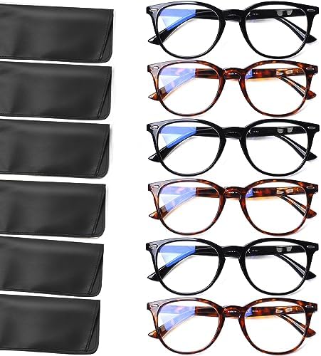 12 PK Blue Light Block Reading Glasses