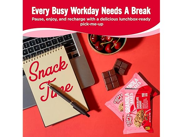 12PK Cooper Street Granola Bakes - Chocolate Cherry