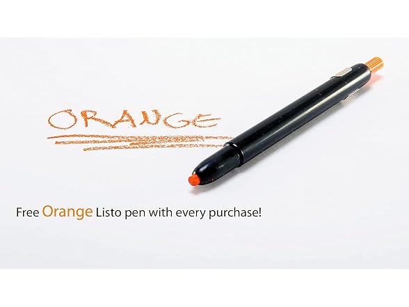 Listo 1620 and 162 Marking Kit - Yellow, 12 Pencil