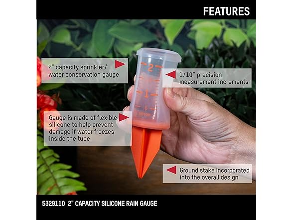 Sprinkler Gauge Orange