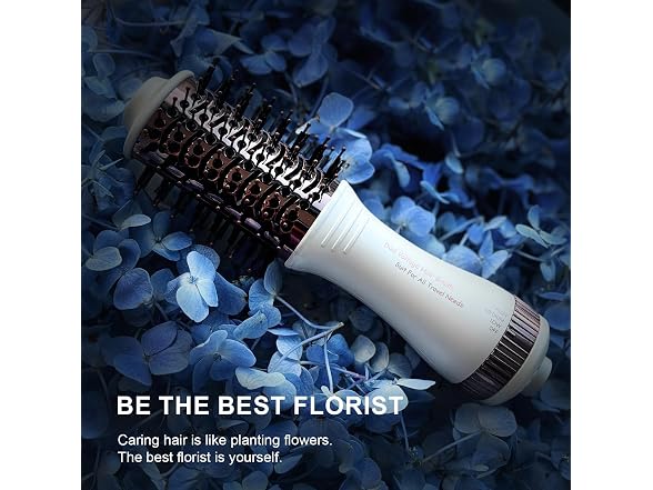 Travel Dual Voltage Hair Dryer Brush