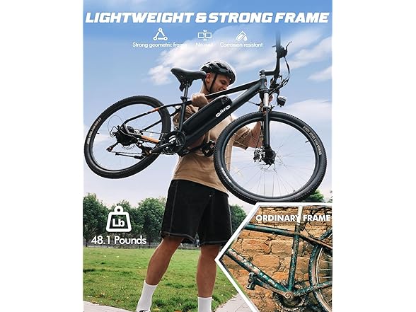 Qlife Racer Electric Bike (Black) - Gallery 10