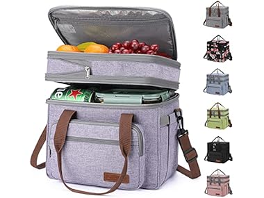 $14.99, Was $29.99, 50% Off! Maelstrom 23L Insulated Lunch Bag Purple dealfomo
