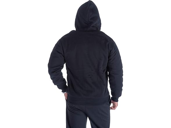 LeeHanTon Sherpa Lined Hoodie Mens Zip U