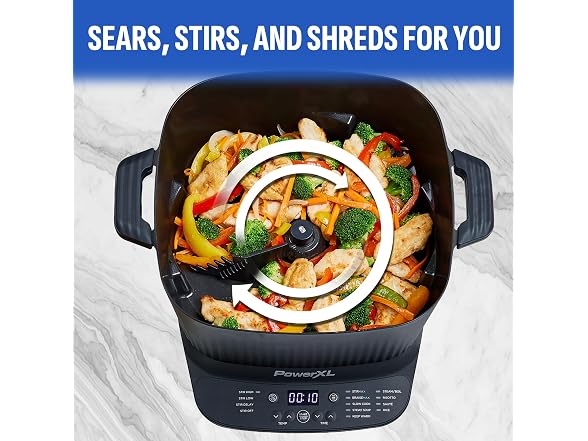 PowerXL STIRMAX DELUXE 7.5 Quart Digital Multi-Cooker - Gallery 3