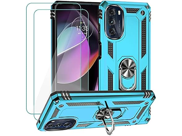 Muntinfe for Motorola Moto G 5G 2022 Case with 2