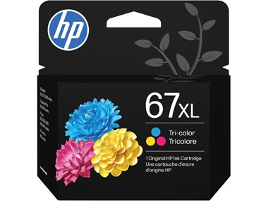 $24.99, Was $36.89, 32% Off! HP 67XL Tri-Color High-Yield Ink Cartridge dealfomo