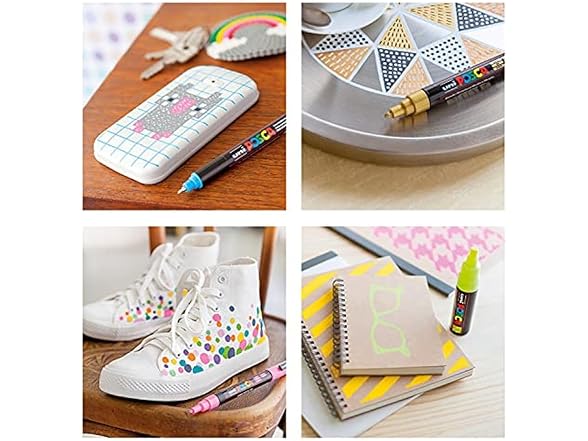 POSCA? PC-5M Paint Marker, Medium Reversible Tip, Yellow