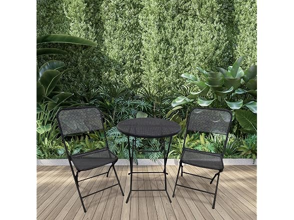 Four Seasons Courtyard Padova 3 Piece Bistro Outdoor Dining Set