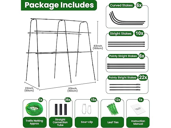 OTOSUNNY 5.3ft Garden Arch Trellis