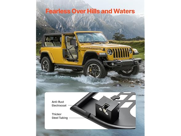 Jeep Tube Doors, 2-Door