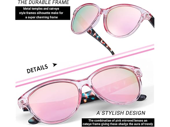 FancyPink Stylish Glasses for Women