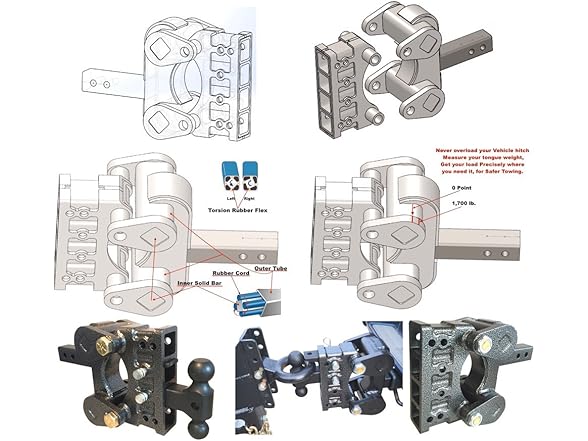 Hitch GEN-Y GH-1224 4-Receiver 2 Shank