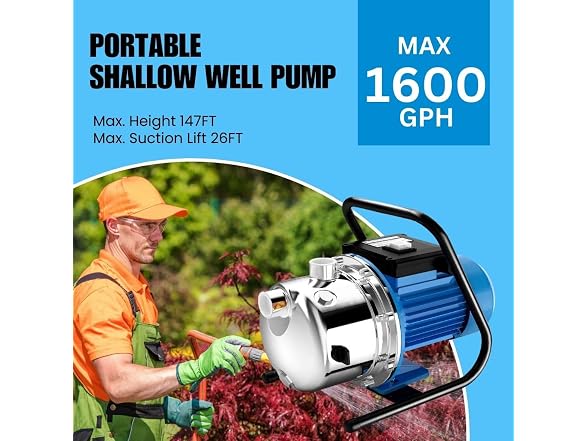 FOTING BC1605826067094 Shallow Well Pump
