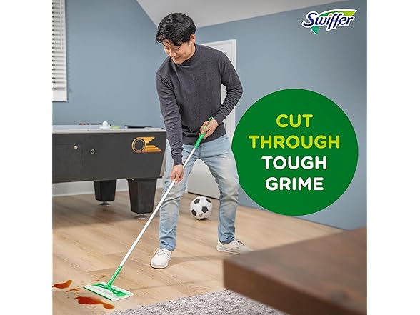 Swiffer Swiffer Sweep + Mop, Wet Pads Refill, Fl