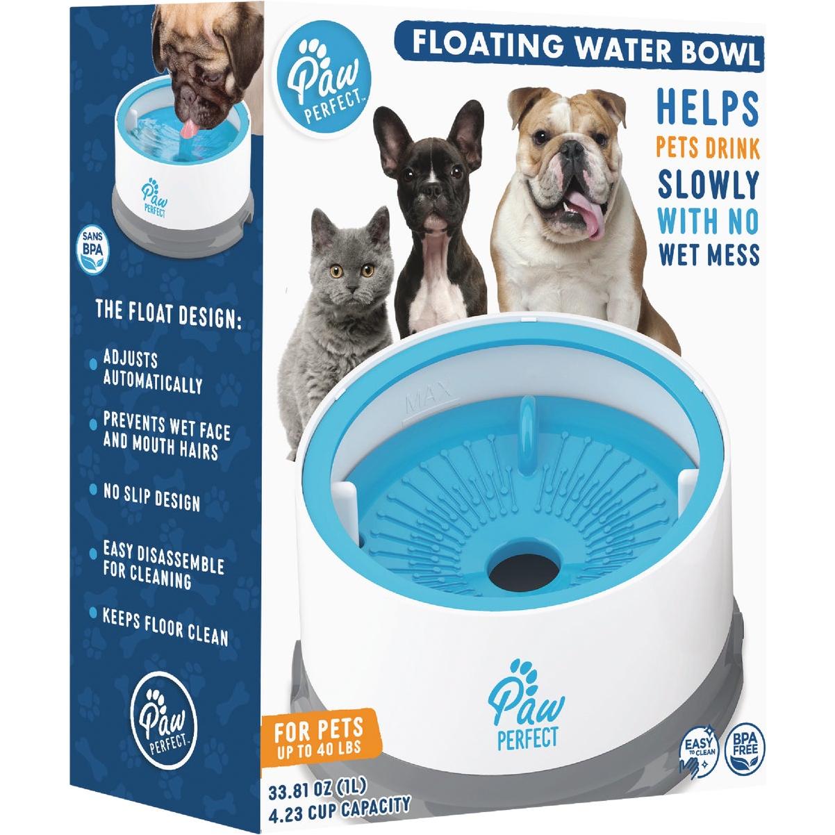 1, 2 or 3-Pk Pet Floating Water Bowl - Gallery 2