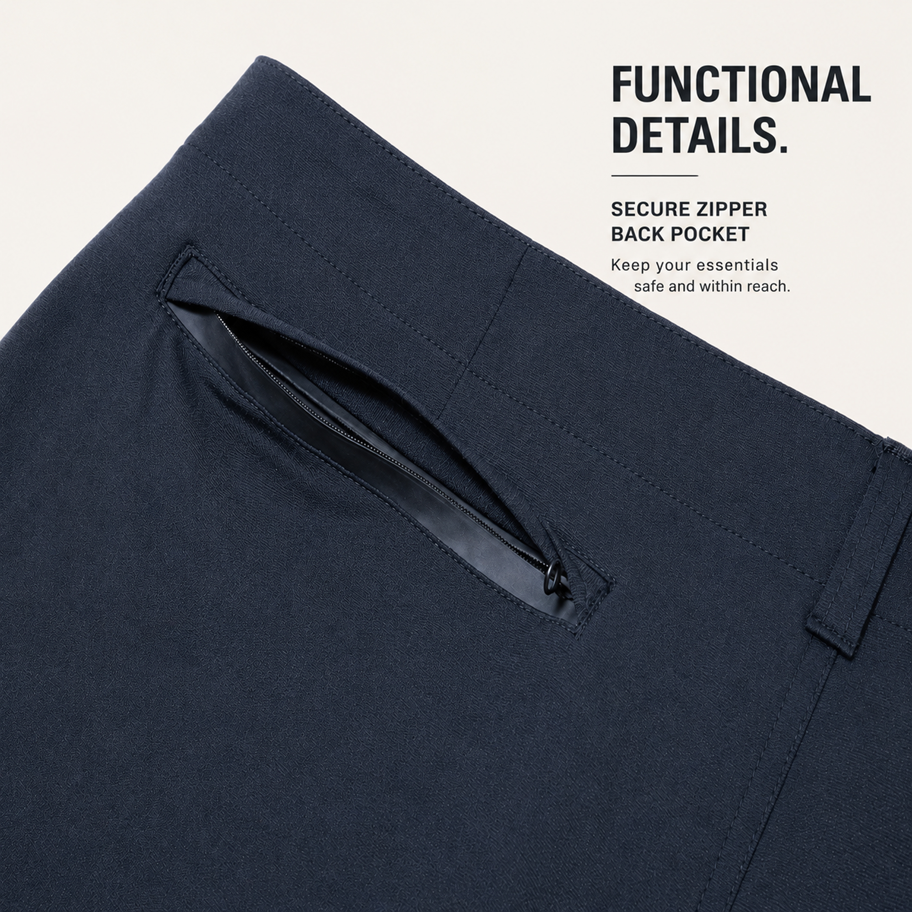 Mens Super Stretch Knit Chino Pants - Gallery 23