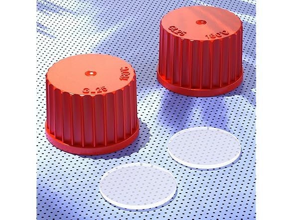 GL25 Screw Cap w/Pour Ring 2Pcs PBT