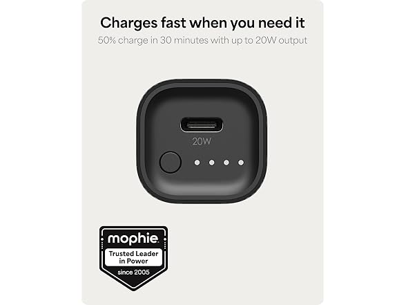 Mophie Powerstation Fast 5,000mAh Power Bank