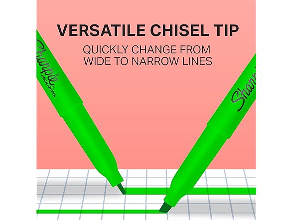 Sharpie Pocket Highlighters, 12 Count