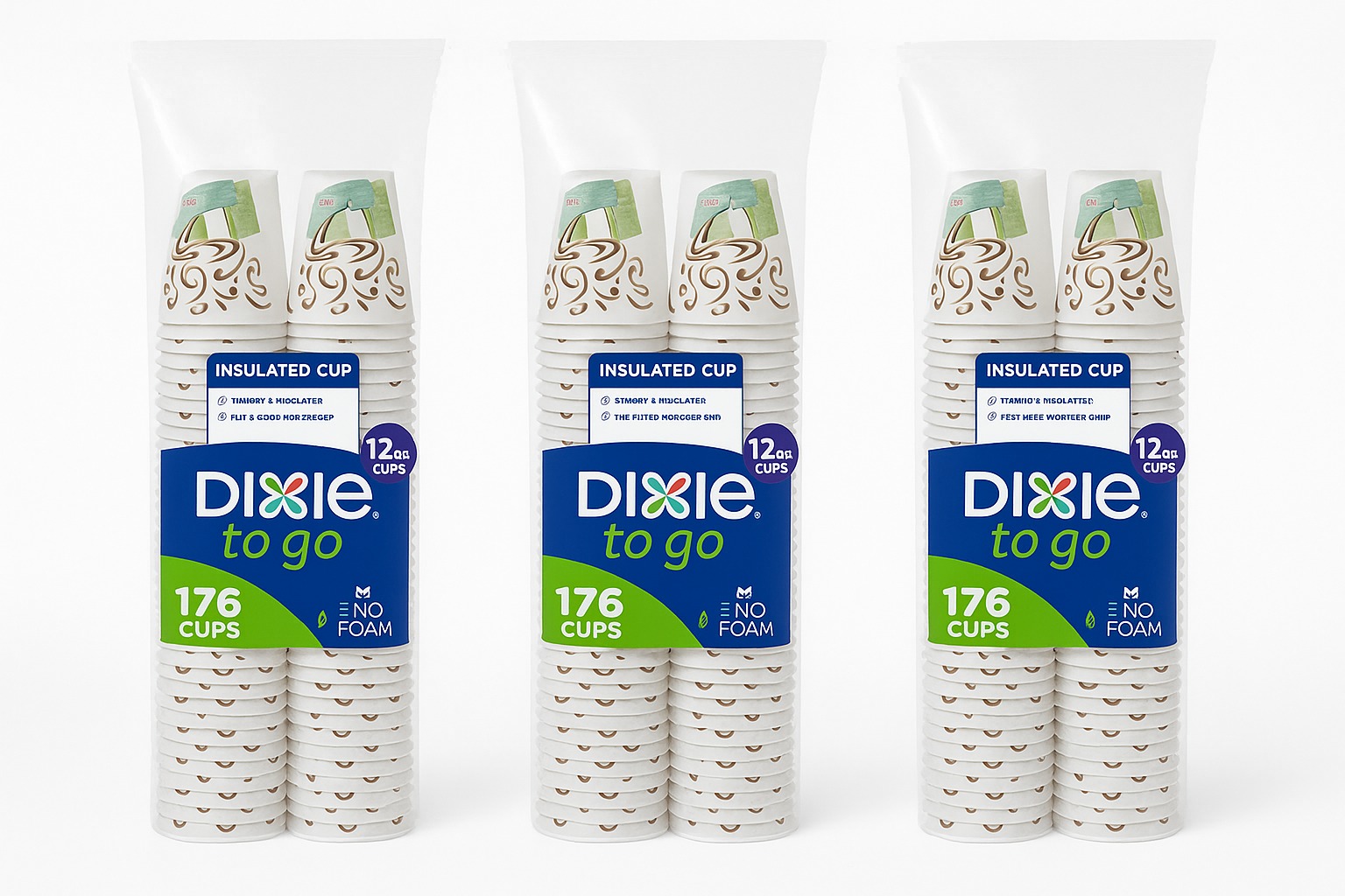 12oz Dixie to Go Cups (176ct, 352ct, or 528ct) - Gallery 8