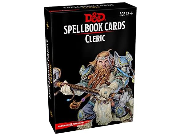 Dungeons & Dragons Spellbook Cards: Cleric (D&D Accessory)