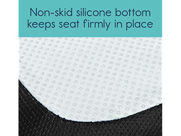 Inflatable Booster Car Seat Black/Gray
