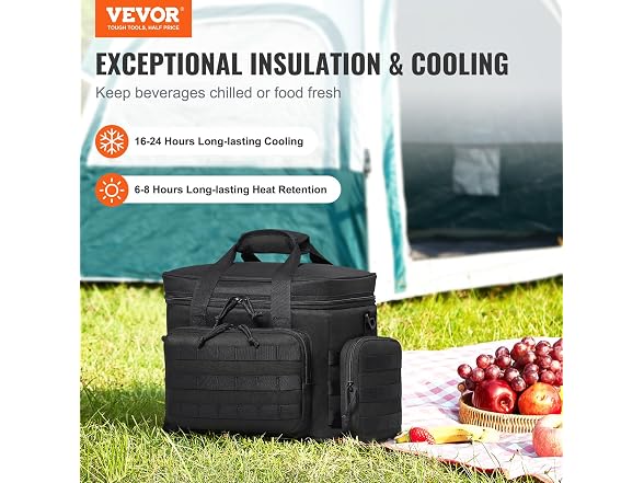 VEVOR Tactical Lunch Box for Men/Women, 20L