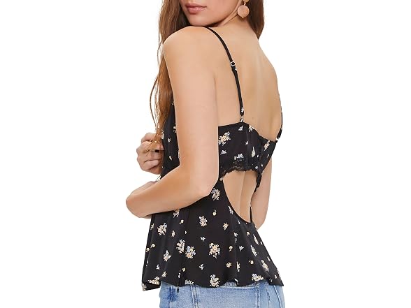 Forever 21 (S) Lace-Trim Cami