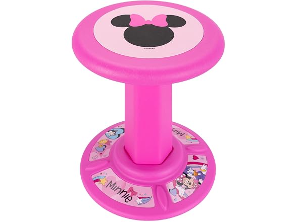 JAKKS Pacific Kid's Minnie Mouse Wiggle Stool Wobble Stool