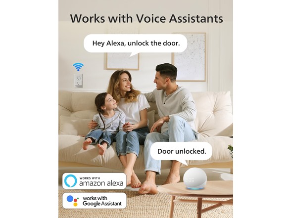 Philips Wi-Fi Smart Door Lock, Keyless with App