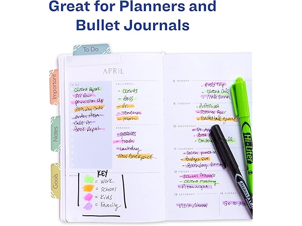 Avery Ultra Tabs, Margin Tabs, Planner 