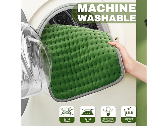MIKRALE Heating Pad for Back and Neck