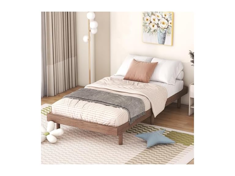 Dolonm Twin Size Floating Bed Frame