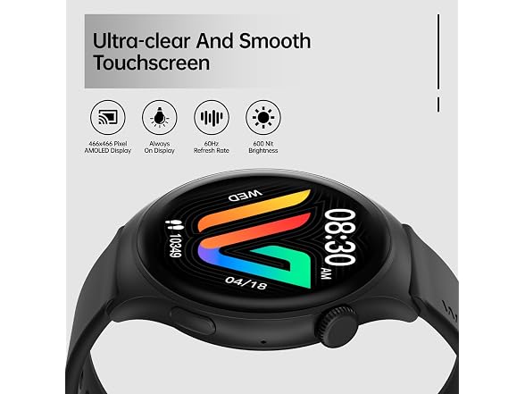 Weofly Weofly Curve Smart Watch for Women Men,