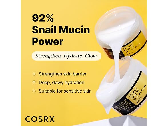 COSRX Snail Mucin 92 Face Moisturizer