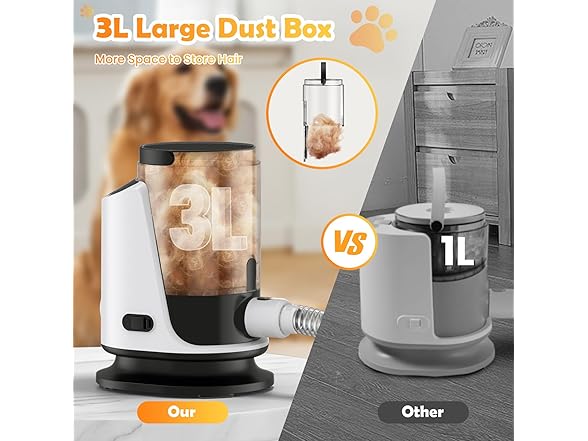 SNOYWEN dog grooming vacuum and dryer