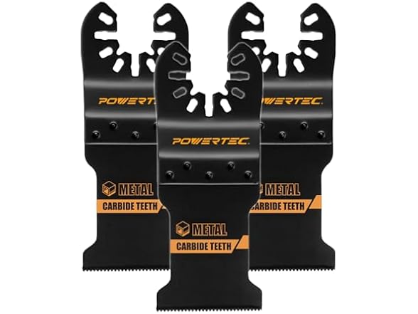 Carbide Oscillating Blade 3pc Set