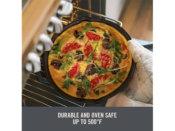 DASH Zakarian x Nonstick Cast Iron Skillet 