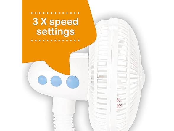 Diono Clip On Stroller Fans, Pack of 2