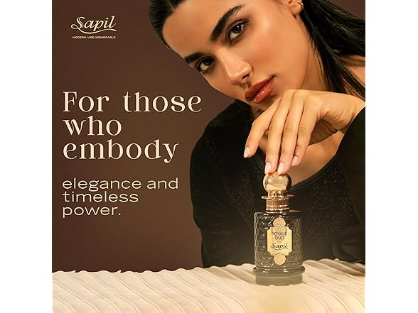 Sapil Royale Oud Eau de Parfum 3.4oz