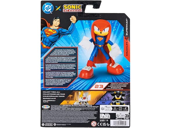 DC X Sonic Collectable Action Figures