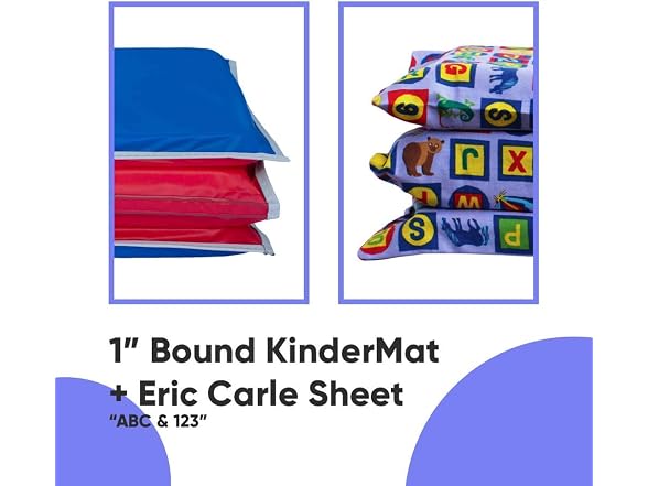 KinderMat + Eric Carle Kinderbundle - ABC & Bund