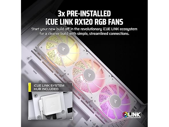 CORSAIR iCUE Link 3500X RGB Mid-Tower ATX