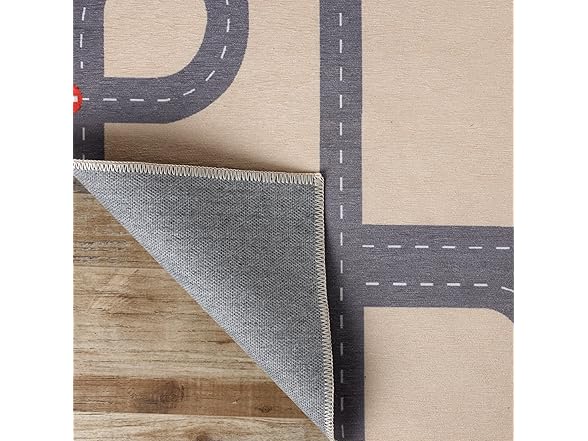 Superior 2X3RUG-ROAD-BL 2'x3' Cream